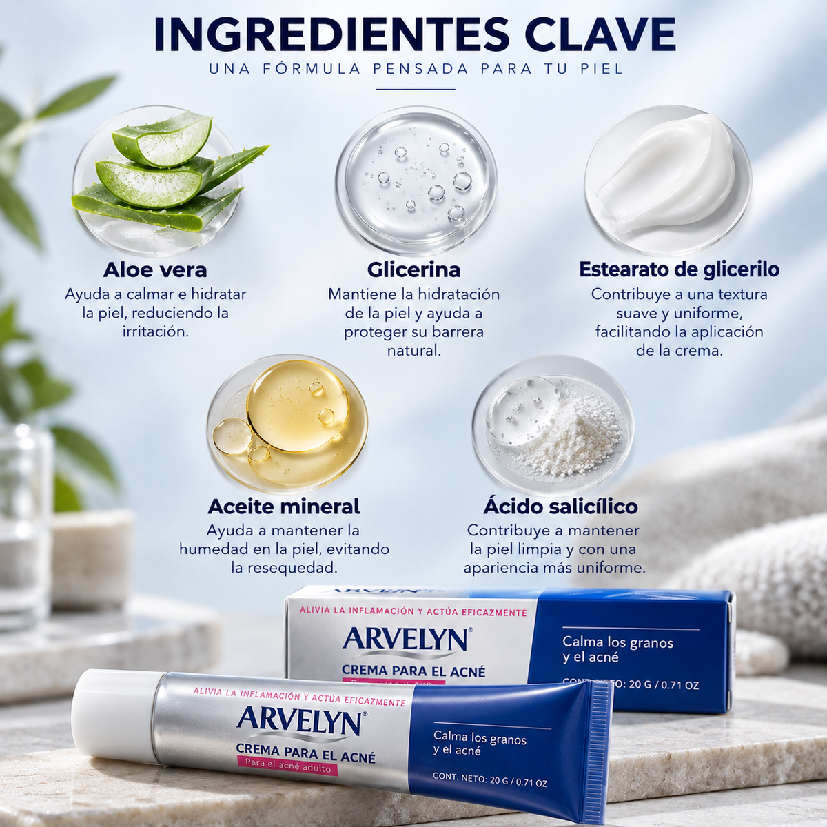 Arvelyn Crema Anti Acné